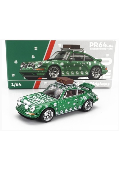 Pop Race1/64 Porsche 964 Singer 911 Merry Christmas Limited Edition 84 Yılbaşı Özel