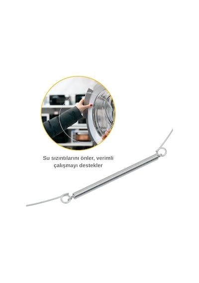 6-7kg. Bosch Uyumlu, Siemens, Profilo Çamaşır Makinesi İle  310mm Kazan Körük Teli