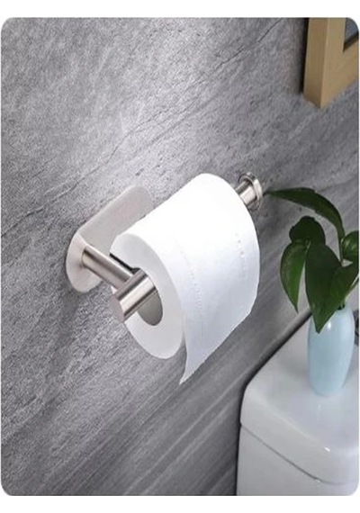 Kendinden Yapışkanlı Banyo Seti 4lü Krom Krom