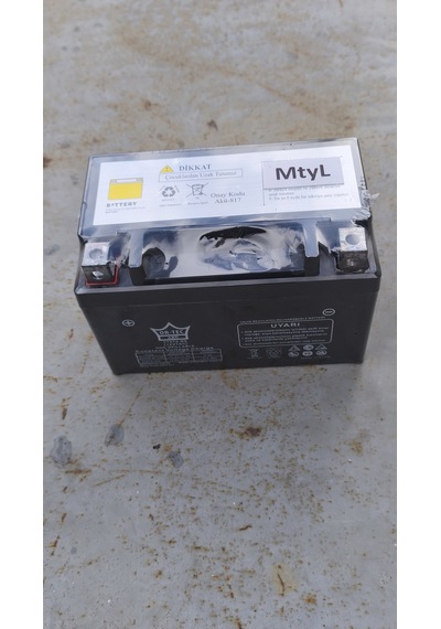 Rmg Moto G. Miami 50 Uyumlu Kaliteli Hazır Şarjlı Akü 12 V 7 Ah