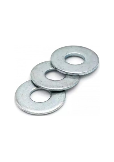Demir Pul 125 Galvaniz Kaplama Civata Vida Pulu 50 Adet M8 Mm Diğer