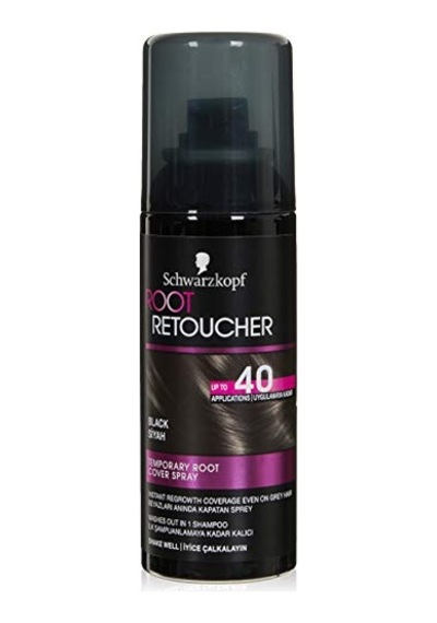 Root Retoucher Beyazları Anında Kapatan Sprey Boya Siyah 120 Ml