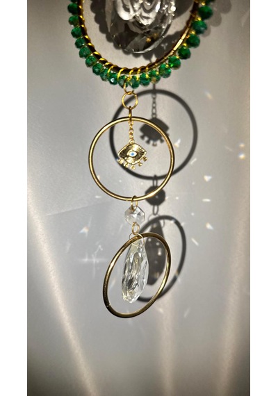 Lumiere Kristal Güneş Yakalayıcı , Kristal Dekor , Kristal Obje , Lüks Hediye , Suncatcher Tek Parça