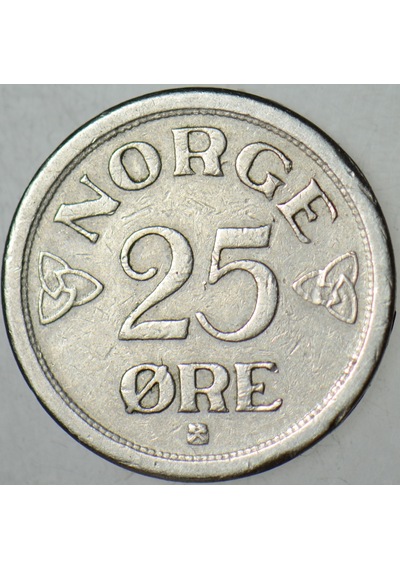 Norveç 25 Öre 1953.