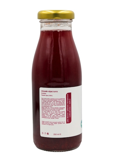 Sade Organik Çilekli + Limonata + Vişne Suyu 250