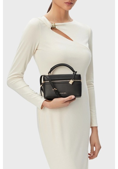 Michael Kors Deri Çıkarılabilir Askılı Mini Çanta 32s6gq1c0l001 Kadın Çanta 32s6gq1c0l 001 Siyah