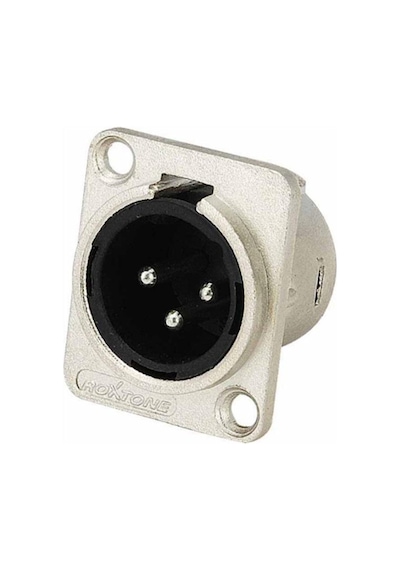 Roxtone Rx-J902 Xlr 3 Pin Jak Erkek Şase Jak 10Lu Hazır Paket