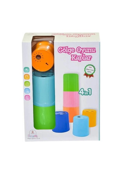 Mey İthalat 4in 1 Gölge Oyunu Kaplar Brl