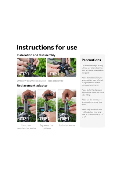 Motosiklet Gidonu Bisiklet Montaj Kelepçeleri İçin Gopro Hero 13 12 11 10 9 Djı Osmo Action 5 Pro 4 3 Insta360,360 Çift Top Başlı Kelepçe Tutucu 1/4-20 Mm Kamera Ve Telefon İçin Adaptör