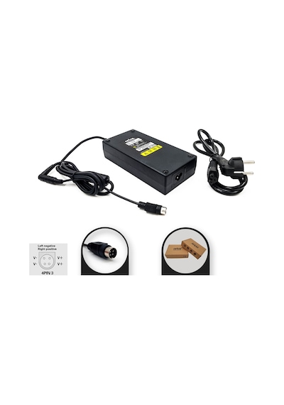 19v 9.5a 180w 4-pin Dın Erkek 4pın3 Adaptör Retro