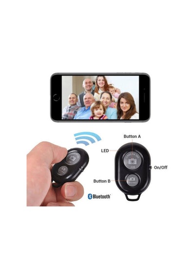 Bluetooth Kumanda Shutter Tüm Telefonlara Uyumlu Video Selfie Ve Fotoğraf Çekme Kolaylığı