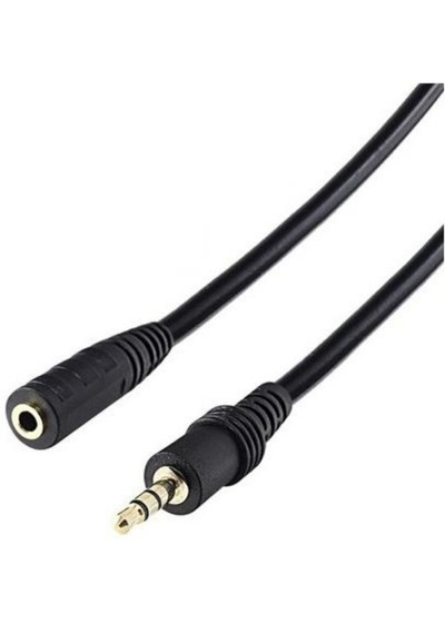 Kulaklık 3.5 Mm Ses Ekleme Uzatma Kablosu 1 Metre