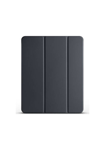 Lexroo İpad Pro 13 2024 Smart Cover Kalem Bölmeli Standlı 1-1 Kılıf - Siyah
