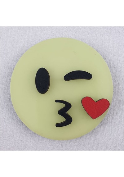Emoji , Fosforlu Emojiler ( Karanlıkta Parlar ) Duvar Süsü (395834698)