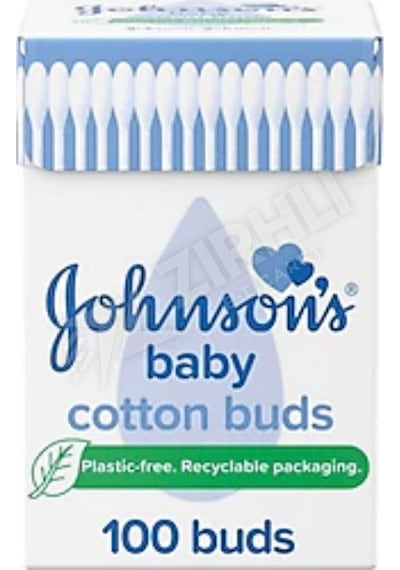 5 Adet Johnson's Baby Kulak Çubuğu 100 Lü