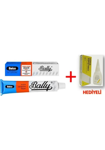 Bally Balco Süper K.tüp 50 Gr. 6 Adet + Yapıştırıcı Hediyeli