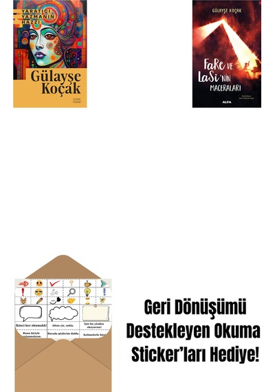 Yaratıcı Yazmanın Hazzı + Fare Ve Lasi'nin Maceraları + Okuma Sticker'ları