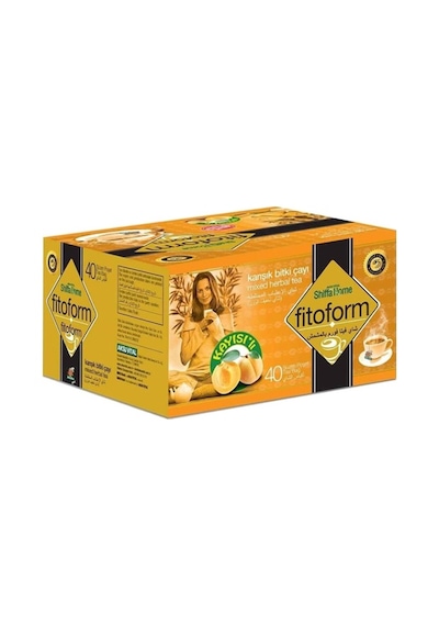 Shiffa Home Fitoform Kayısılı Karışık Bitki Süzen Poşet Çay 40 x 2 G