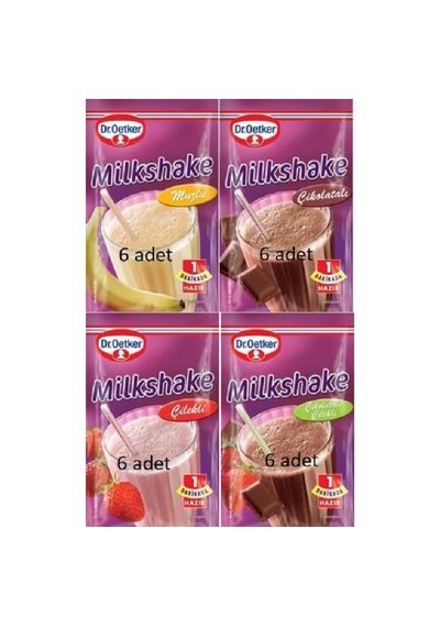 Dr Oetker 24 Adet Milkshake Çeşit Sepeti - 314642494