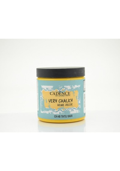 Ch45 Tatlı Sarı - Very Chalky Home Decor 500ml Marmara Hobi Karışık Çok Renkli