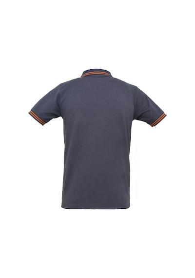 Ssm Çizgili Polo Yaka Füme Tshirt
