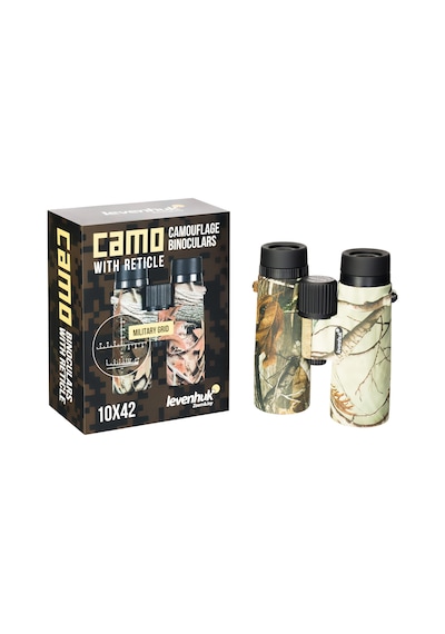 Levenhuk Maple Camo 10x42 Binoküler Dürbün Çok Renkli