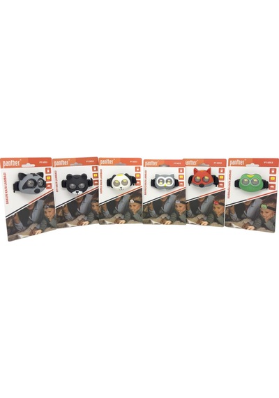 Panther Pt-5053 Pilli Kafa Lambası Çok Renkli