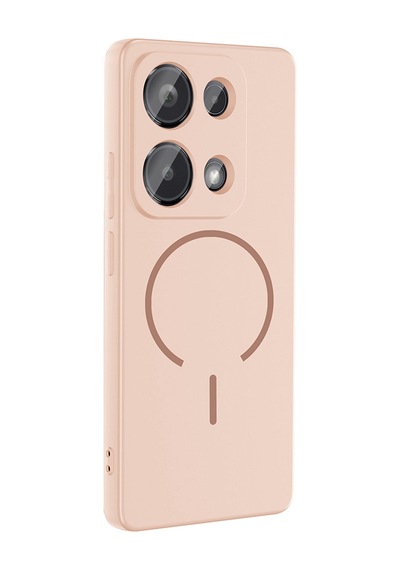 Zore Redmi Note 13 Pro 4g Kılıf M-safe Şarj Özellikli Nvth Meta Kapak - Siyah