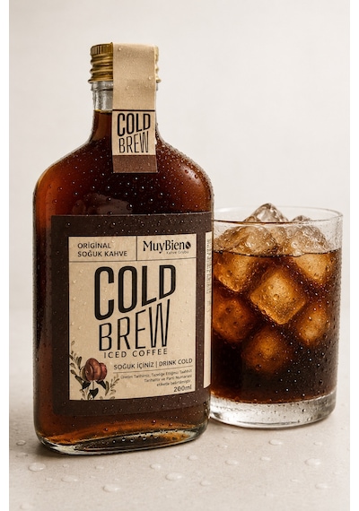 Muybieno Cold Brew Soğuk Kahve 200 Ml Cold Brew