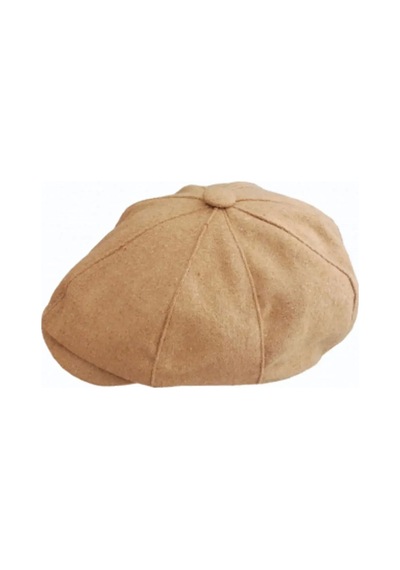 Bay Şapkacı Kışlık Erkek Peaky Blinders Ingiliz Driver Kasket Camel 7404-Standart-Camel