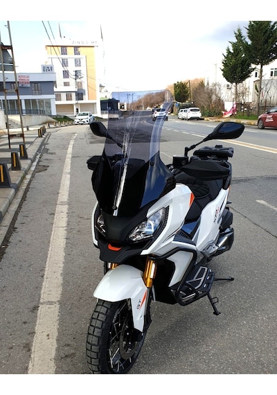 Motocam Peugeot Xp 400 Ön Cam 2023-2026 Model 61cm Füme Renkli 4mm Orta Boylu