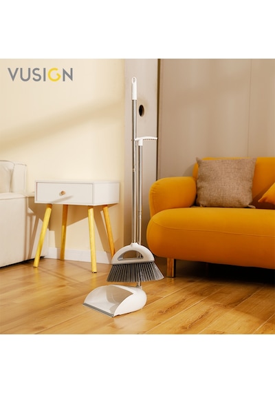 Vusıgn Süpürge Takımı Serisi 41.5x24.5x10 Cm Beyaz