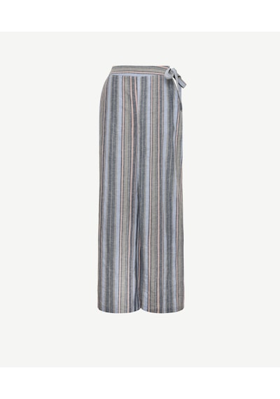 Yargıcı Bağlama Detaylı Pantolon 25ykpn3007x 010 Mavi