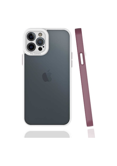 Ardemix Apple Uyumlu iPhone 12 Pro Max Mima Kılıf mürdüm Mürdüm