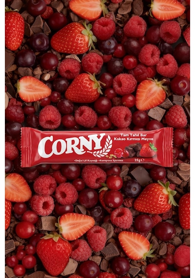 Corny Tahıl Bar Kakao Ve Kırmızı Meyve X 12 Adet
