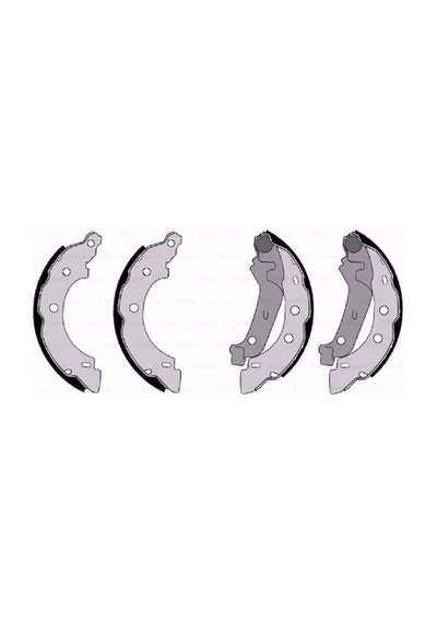 Renault Kangoo D 65 1.9 1997-2010 Bosch Arka Fren Balatası N11.15966