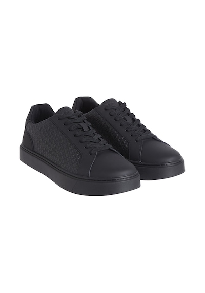 Calvin Klein Jeans Erkek Classic Cupsole Lace Up Aop Ayakkabı Ym0ym014310gj Siyah