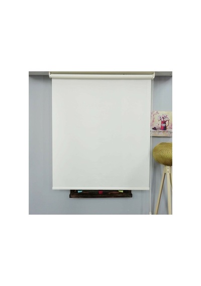 Ekru Kırık Beyaz Düz İthal Stor Zebra Perde Etek Dilimsiz Güneşlik Ev,ofis,işyeri