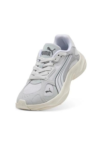 Puma 40489502 Insphere Muse Gray Whıte Lıght Gray Kadın Sneaker Gri