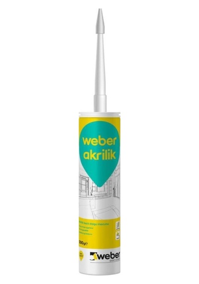 Weber Akrilik Mastik Beyaz 500 Gr (479818168) Beyaz