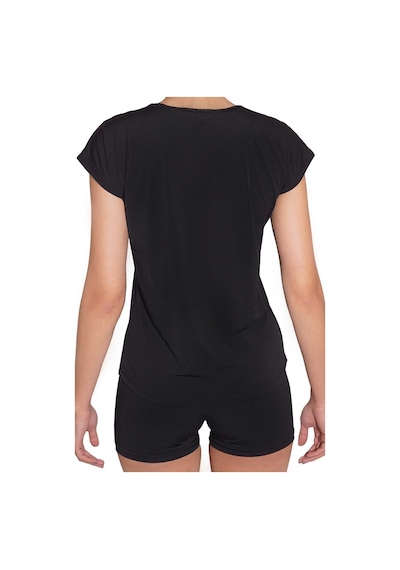 Courtmax Sport Siyah T-Shirt Çok Renkli