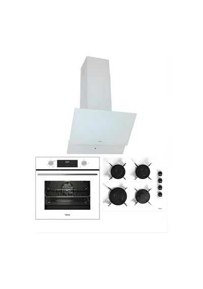 Teka Chef 6 HAK 625 WH - GBE 64002 KBC WH - ATV 60 WH Beyaz Ankastre Set