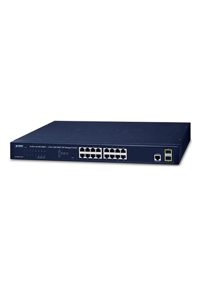 Planet Pl Gs 4210 16T2S Yönetilebilir Gigabit Switch