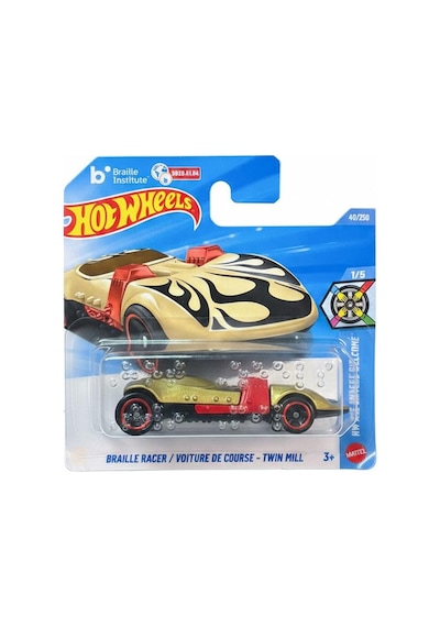 Hot Wheels Hw All Drivers Welcome Braille Racer Twin Mill Jjj11 Çok Renkli
