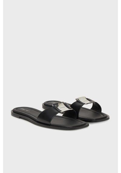 Calvin Klein Bayan Terlik Hw0hw02482 Beh Siyah Siyah