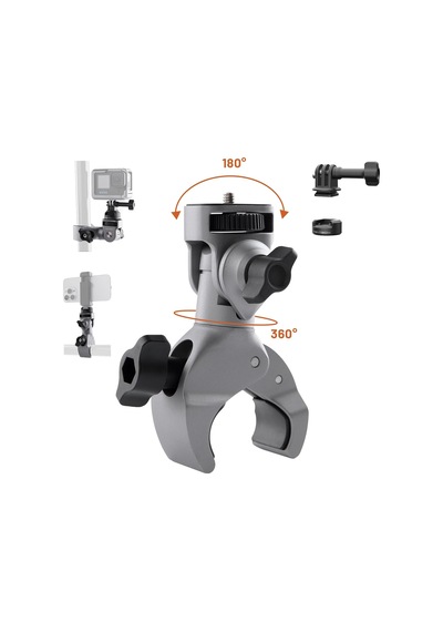 Caplock Süper Sabitleme Kelepçesi, Motosiklet Ve Bisiklet Gidon Tutucu
