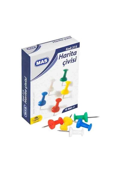 Panda 60x90 Cm Ahşap Çerçeve Mantar Pano + 1 Paket Harita Çivisi Pan116 60 Cm