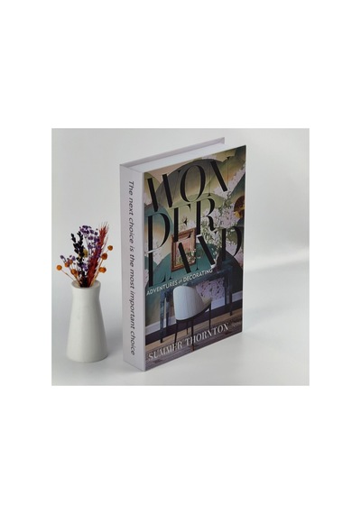 Kitap Görünümlü Dekoratif Kutu, Wonderland - Dvdktpkt013