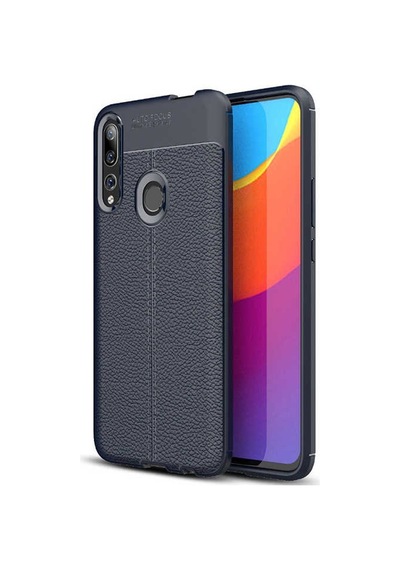 Adige Huawei Y9 Prime 2019 Kılıf Niss Deri Görünümlü Silikon
