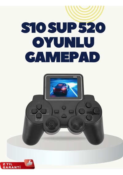 Hdmı Destekli S10 Gamepad 520 Oyunlu Tv Ye Bağlanabilir Atari 2025 Model -